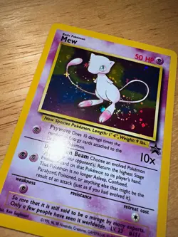 Mew 09/53 Wotc Promo Holo 1999 WITH SWIRL - Image 1