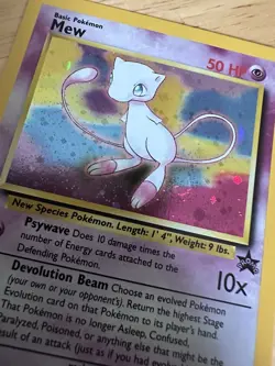 Mew 09/53 Wotc Promo Holo 1999 WITH SWIRL - Image 5