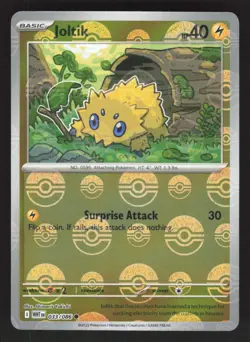 Joltik (Poke Ball Pattern) 033/086 Pokemon TCG SV: White Flare NM - Image 1