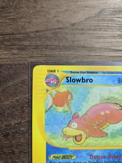 Pokemon TCG Slowbro 33/147 Aquapolis Rare Regular 1st Ed Stage 1 80 HP EN - Image 2
