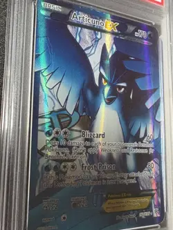 PSA 1 Articuno EX Plasma Storm Full Art 2013 B&W Pokemon #25 Legendary Bird - Image 3