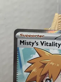 Pokemon TCG Misty's Vitality 111/084 PBLN Full Art Holo Ultra Rare ENG - Image 2