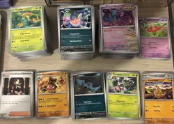 Pokemon TCG Bulk Lot 600+ Cards - 448 Commons + 173 Holos - NO ENERGY!! - Image 1