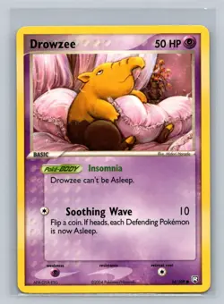 Pokemon Drowzee Team Rocket Returns 54/109 Light Play LP+ or Better - Image 1