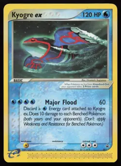 Kyogre ex - (Nintendo Power Magazine) 001 LP - Pokemon Nintendo Promos Promo - Image 1