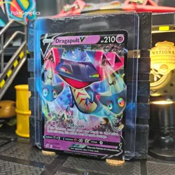 Dragapult V Rebel Clash Ultra Rare Pokemon TCG 092/192 Sword & Shield SWSH02 - Image 2