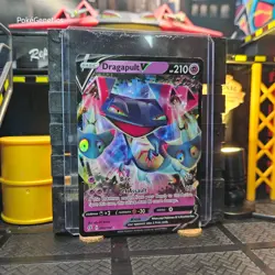 Dragapult V Rebel Clash Ultra Rare Pokemon TCG 092/192 Sword & Shield SWSH02 - Image 3