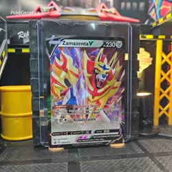 Zamazenta V Promo Sword & Shield Pokemon TCG SWSH019 Black Star - Image 3