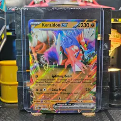Koraidon ex Obsidian Flames Ultra Rare Pokemon TCG 124/197 Scarlet & Violet - Image 1