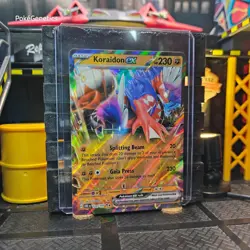 Koraidon ex Obsidian Flames Ultra Rare Pokemon TCG 124/197 Scarlet & Violet - Image 3