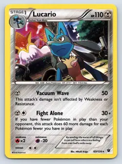LUCARIO (COSMOS HOLO) 063/124 PROMO MISCELLANEOUS CARDS & PRODUCTS POKEMON MP - Image 1