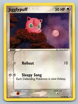 JIGGLYPUFF 63/101 COMMON HIDDEN LEGENDS POKEMON MP - Image 1