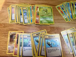 Pokemon Base Set Jungle Fossil 100+ Card Lot Commons Energy Trainers HP/MP/LP - Image 2
