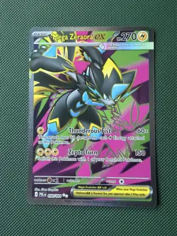 Mega Zeraora EX 098/084 Full Art!!! Pokemon Pitch Black NM!!! - Image 1