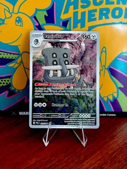 Bastiodon 093/084 - Illustration Rare Holo - Pitch Black EN - NM - Pokemon TCG - Image 1