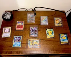 Pokemon TCG 10-Card Foil Lot Charizard Gyarados VMAX Origin Palkia VSTAR - Image 1