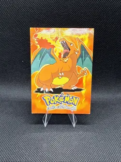 Topps Charizard #06 Pokemon Topps Series 1 Rare Regular English 1999 - Image 1