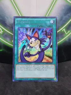 Yugioh Mimicat DRL2-EN027 Secret Rare 1st Edition NM - Image 1