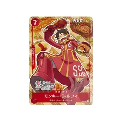 One Piece Card Game Monkey D. Luffy Bandai Card Game Fest 24-25 Promo JP P-080 - Image 1