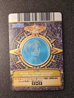 LP Bandai One Piece Onepy Match Nami Crew Card C012 2008 Japanese Foil - Image 2
