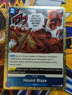 Hound Blaze OP05-057 R - One Piece Card TCG Game English - Image 1