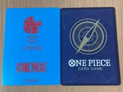 ONE PIECE Luffy Metallic Card NatsuComi 2026 & P-159 Promo Card 2PCS Set Japan - Image 4
