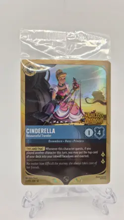 Disney Lorcana | Wilds Unknown: Cinderella Resourceful Traveler | PROMO | 47/P3 - Image 1