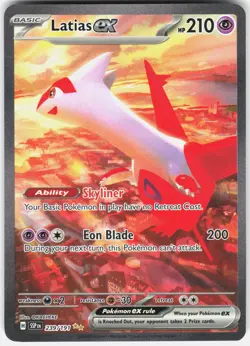 Pokemon Latias ex 239/191 Special Illustration Rare Surging Sparks Pokemon A - Image 1