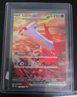 Latias ex 239/191 Near Mint Surging Sparks Special Illustration Rare Pokemon - Image 3