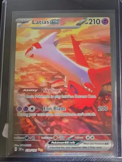 Latias ex 239/191 Near Mint Surging Sparks Special Illustration Rare Pokemon - Image 4