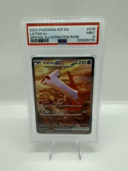PSA 9 Latias Ex 239/191 - Surging Sparks Special Illustration Rare Pokemon TCG - Image 2