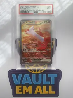 PSA 9 Latias Ex 239/191 - Surging Sparks Special Illustration Rare Pokemon TCG - Image 1