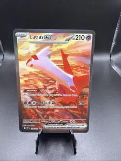 Pokemon Latias EX TCG Surging Sparks 239/191 Special Illustration Rare - Image 1