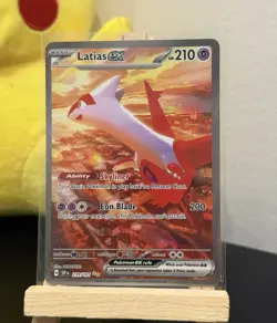 Pokemon Latias ex Surging Sparks 239/191 Special Illustration Rare Holo Full Art - Image 1