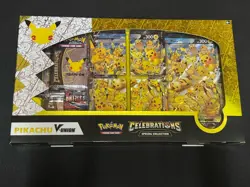 Pokemon TCG Celebrations Special Collection Pikachu V Union Box Factory Sealed - Image 1