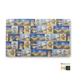 Pokemon Center x Van Gogh Museum Pokemon Inspired by Paintings Playmat Brand New - Image 1