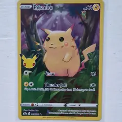 Pokemon TCG Pikachu 005/025 Celebrations Classic Collection Holo NM English - Image 1