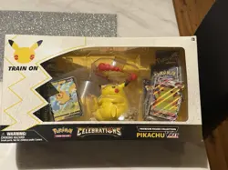 POKEMON TCG Celebrations Premium Figure Collection Pikachu VMAX Display Only - Image 1