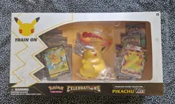 Pokemon TCG 25th Celebrations Pikachu VMAX Premium Figure Collection New Sealed - Image 1