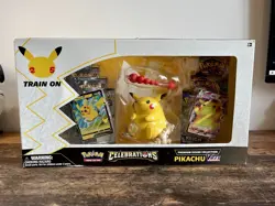 Pokemon TCG 25th Celebrations Pikachu VMAX Premium Figure Collection New Sealed - Image 2