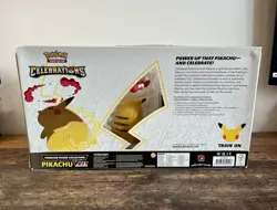 Pokemon TCG 25th Celebrations Pikachu VMAX Premium Figure Collection New Sealed - Image 3