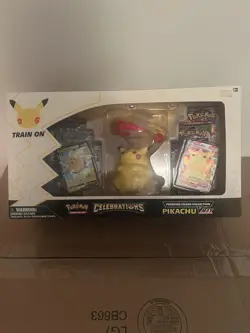 Pokemon TCG Celebrations Pikachu VMAX Premium Figure Collection Sealed 2021 - Image 1