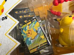 Pokemon TCG Celebrations Pikachu VMAX 25th Anniversary Premium Figure Collection - Image 3