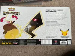 Pokemon TCG Celebrations Pikachu VMAX 25th Anniversary Premium Figure Collection - Image 4