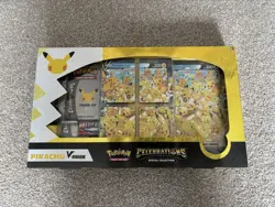 New/Sealed Pokemon TCG Celebrations Pikachu V-UNION Special Collection Promo UK - Image 1