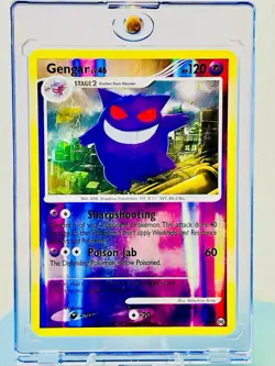 Pokemon Gengar Reverse Holo Rare Card 17/99 Arceus 2009 Edition INVESTMENT CARD - Image 1