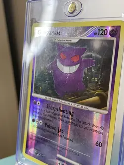 Pokemon Gengar Reverse Holo Rare Card 17/99 Arceus 2009 Edition INVESTMENT CARD - Image 2
