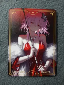 HN27 March 7th Dimensional Wandering part2 Goddess Story WAIFU ANIME CARD - Image 1