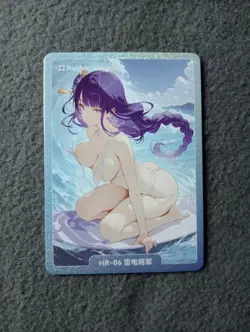 HR06 Raiden Dimensional Wandering part2 Goddess Story WAIFU ANIME CARD - Image 1