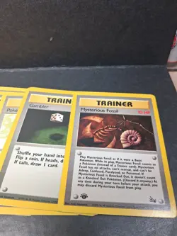 Pokemon Vintage Trainer Card Lot 32 Base Set Fossil LP WOTC 1999 Trainers - Image 2